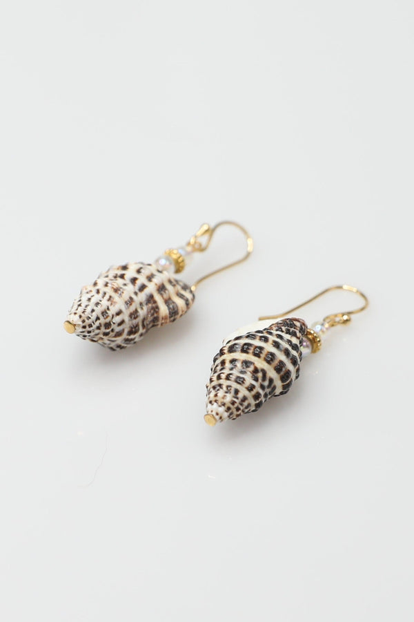 Handmade Shell Dangle Earrings
