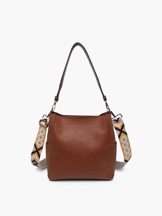 Loewe - Rust Leather Slouchy Shoulder Bag w/ Brown Tassel