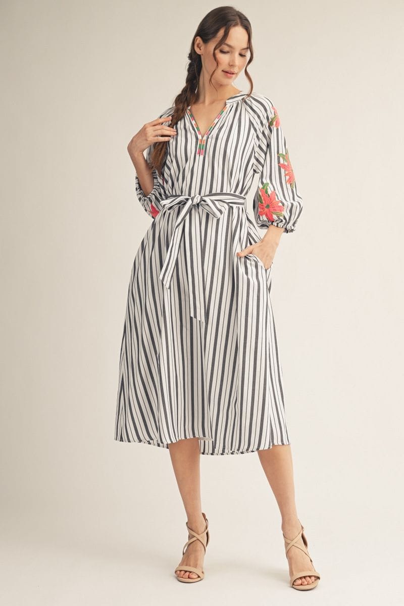 jodifl dress Jodifl White Cotton Flap Pocket Dress – The Shabulous Boutique main image 0
