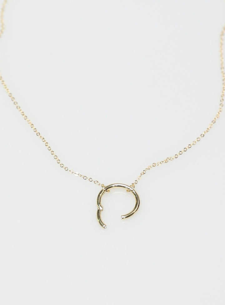 Necklace with Ring Center that Opens for Charms