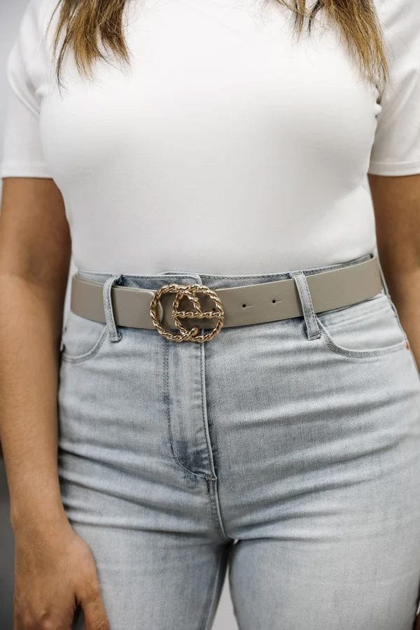 Twisted Solid GG Dupe Belt