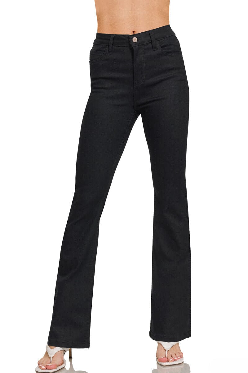 Zenana High Rise Bootcut Colored Jeans