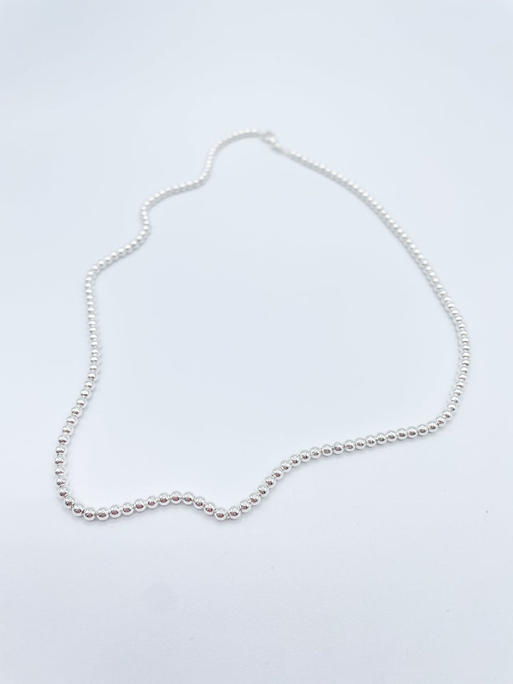 18" Sterling Silver 3mm Ball Chain Necklace