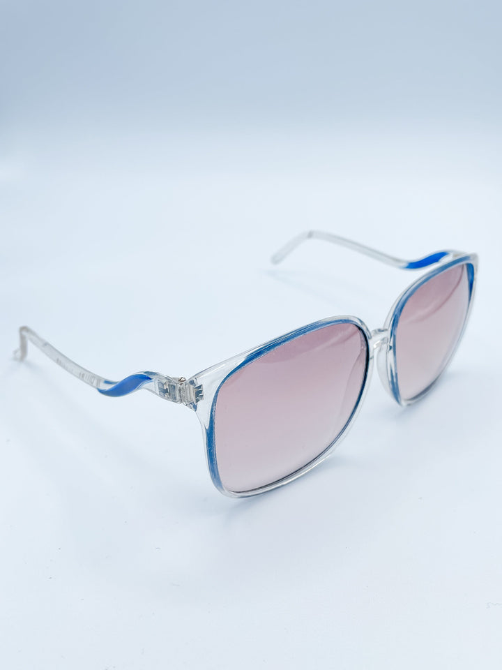 French Vintage Rectangle Women's Sunglasses