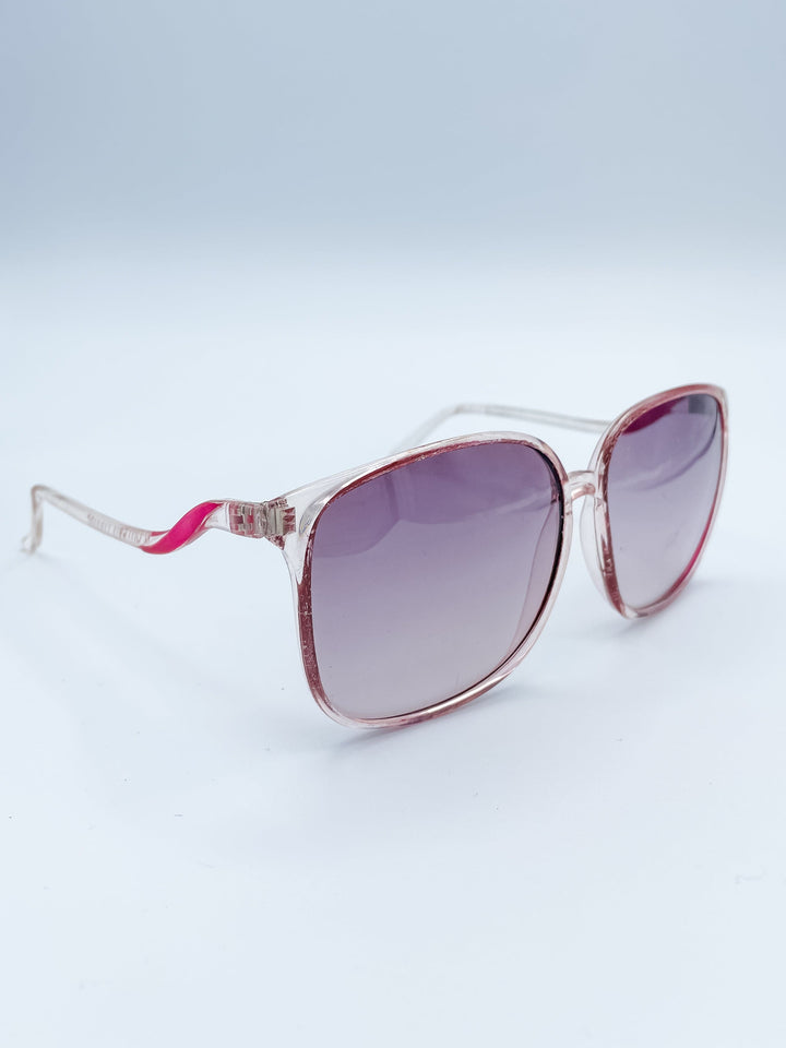 French Vintage Rectangle Women's Sunglasses