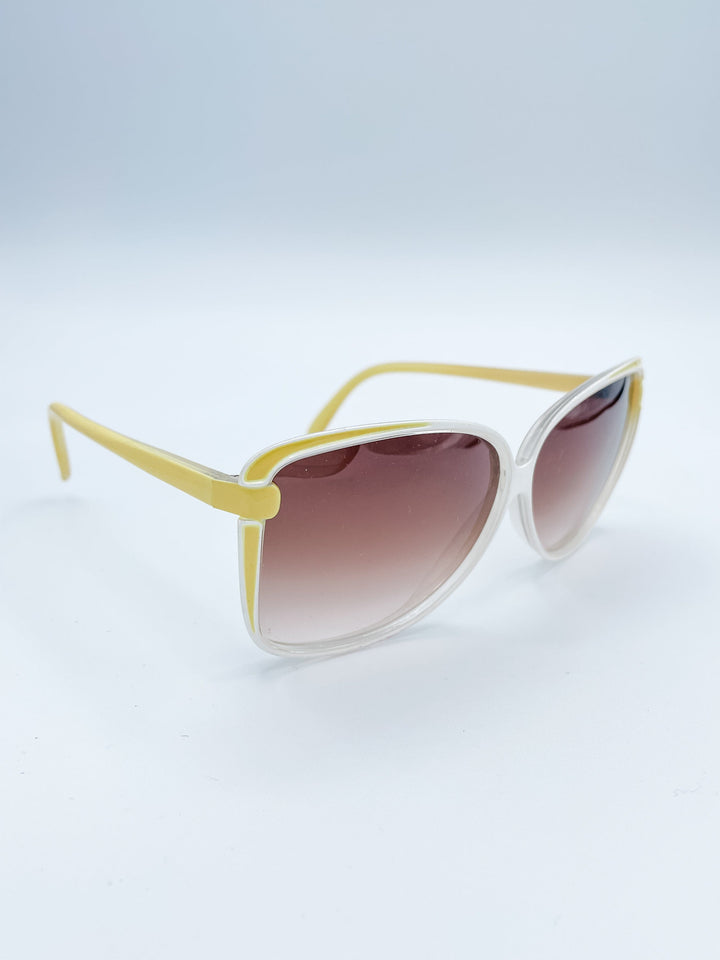 French Vintage Square Sunglasses