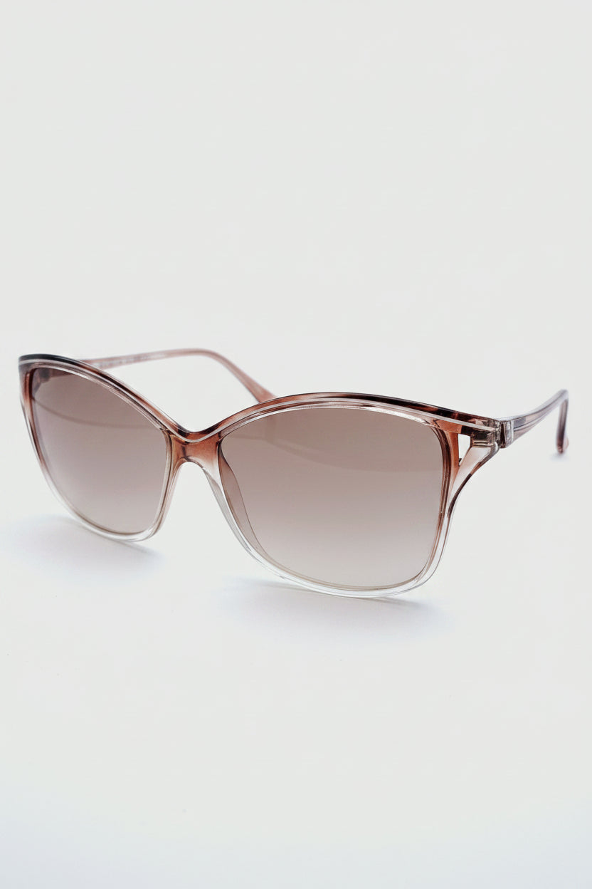 Women's Vintage French Oversized Cat Eye Shaped Sunglasses – jfybrand