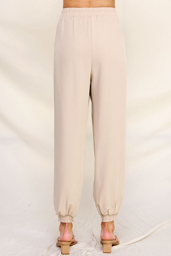 Allie Rose Pleated Jogger Pant