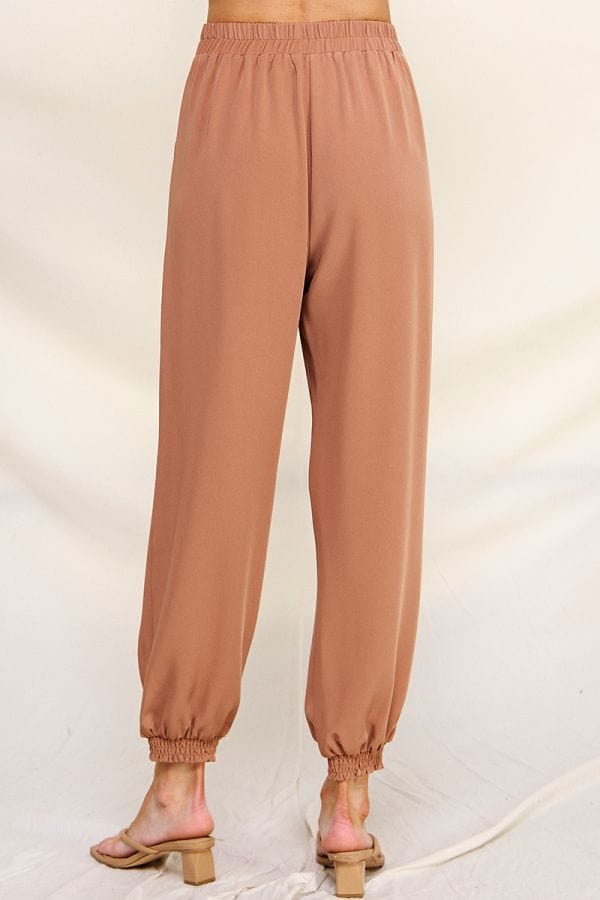 Allie Rose Pleated Jogger Pant