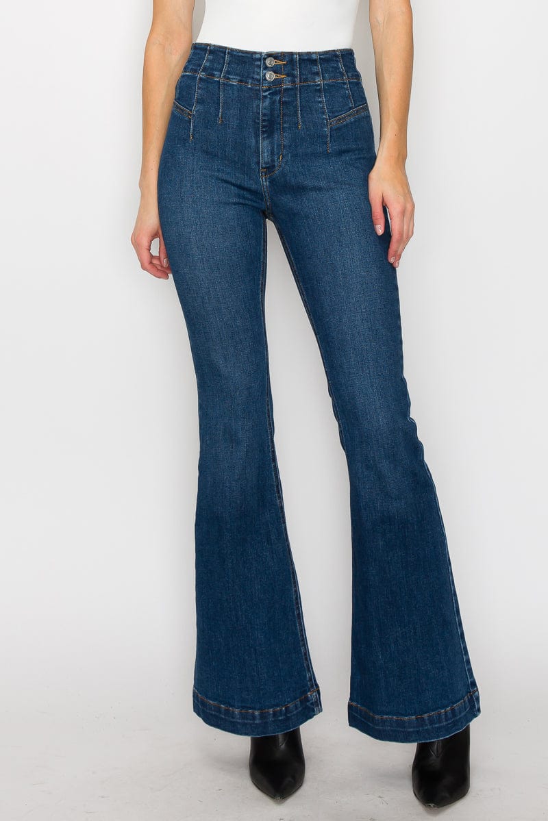 Artemis Vintage High Rise Flared Jeans