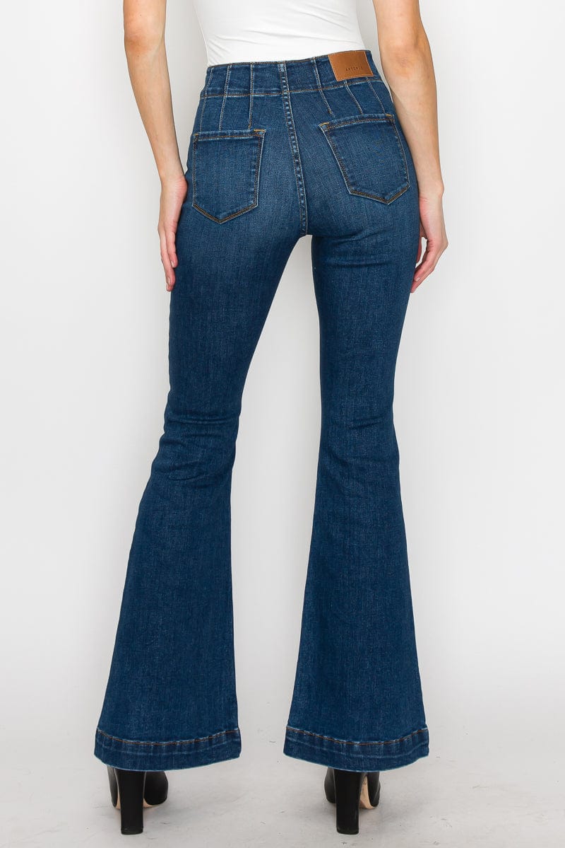 Artemis Vintage High Rise Flared Jeans