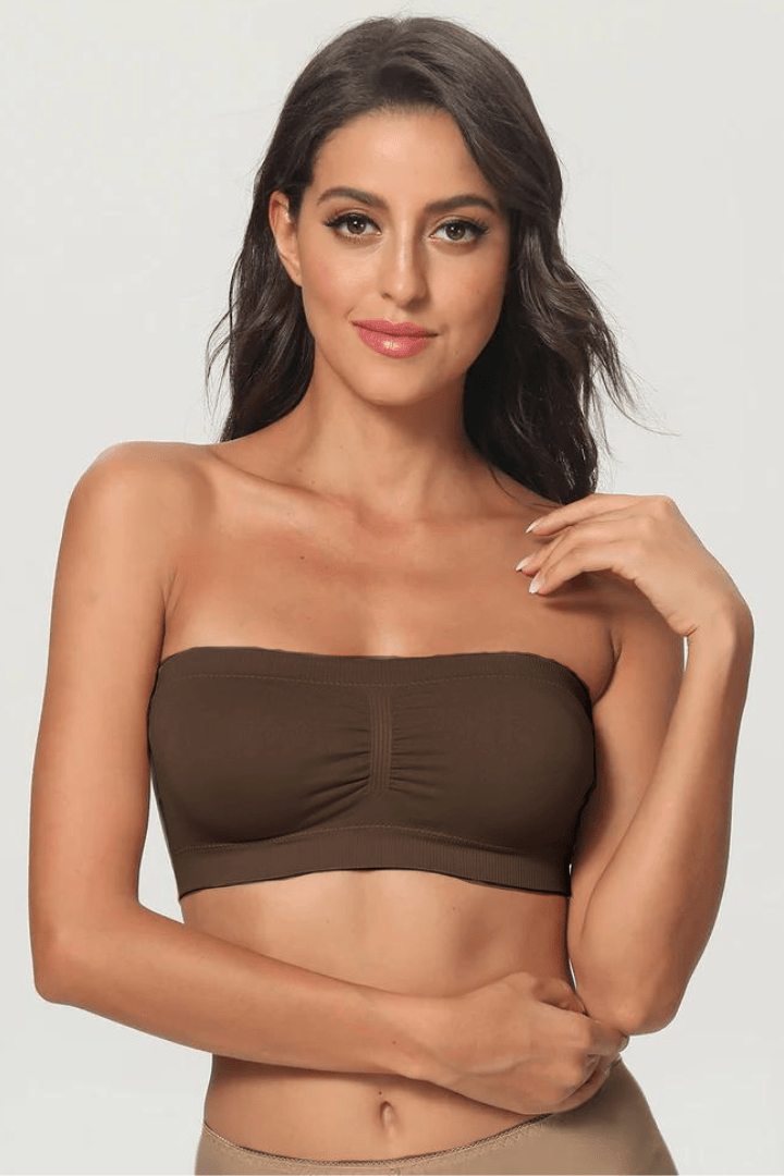 By Together Strapless Padded Bandeau Tube Top Bra