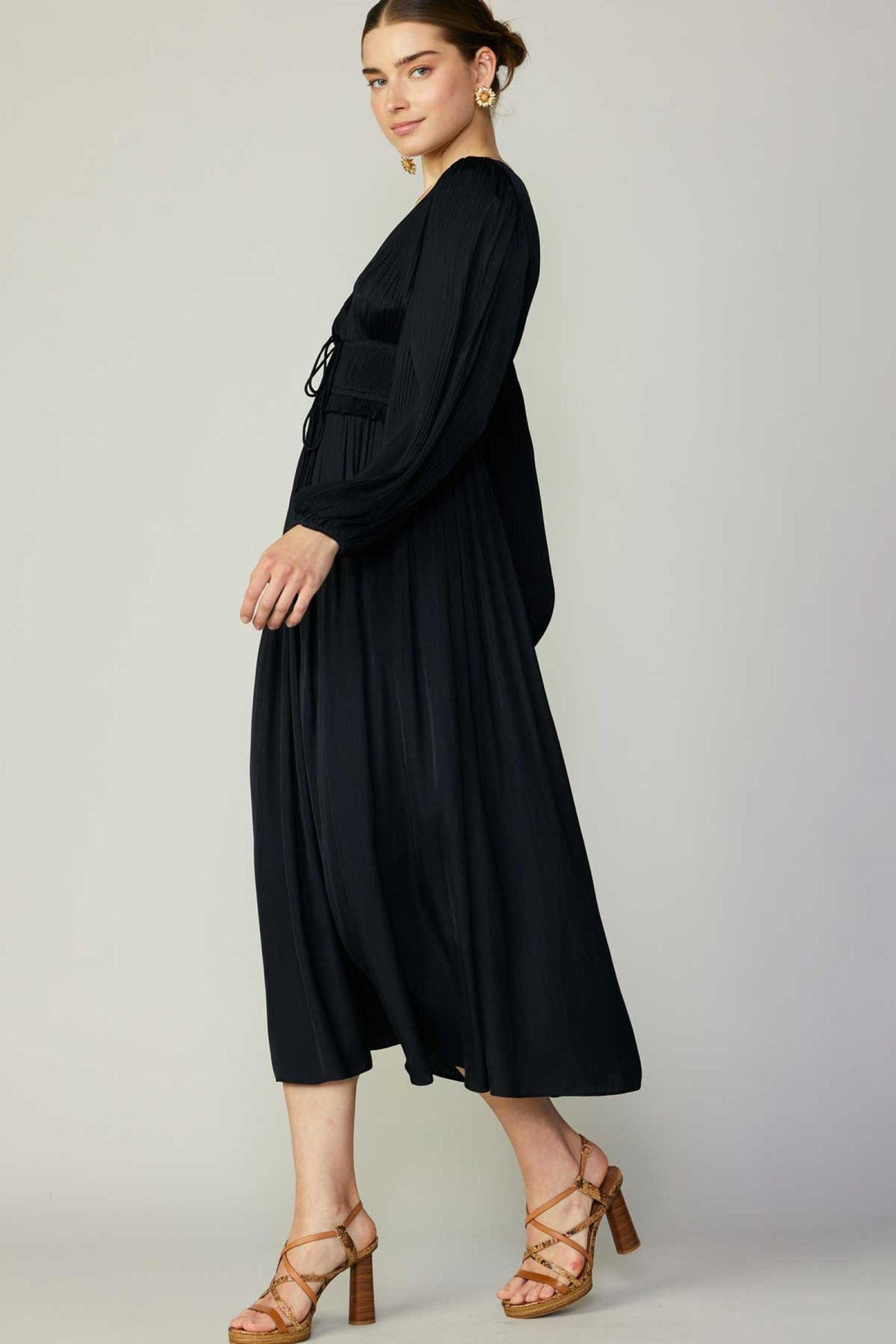 Current Air Ethereal Long Sleeve Dress