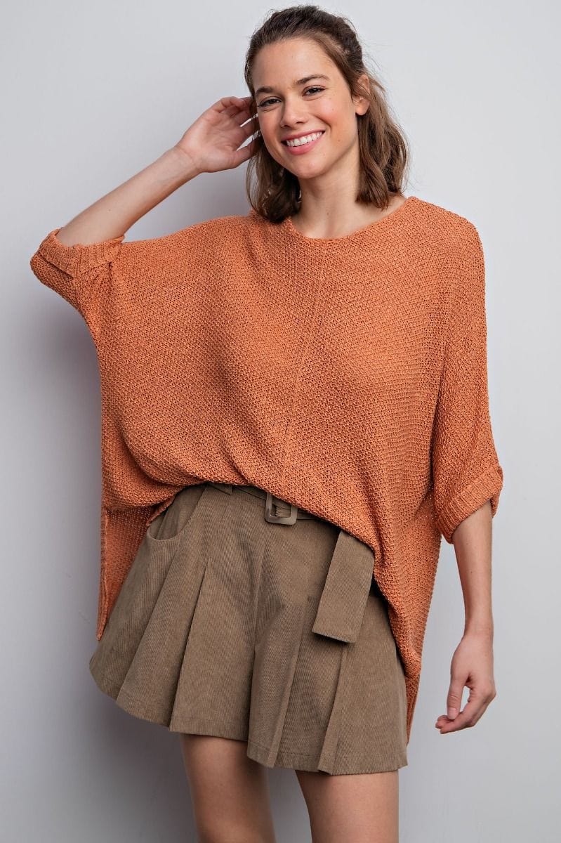 【送料&関税込】  Fine-knit Sweater Unending Knit Sweater in Black | Thrills Co.