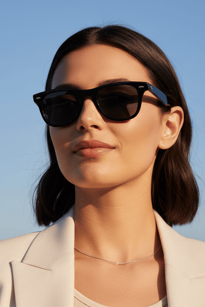 French Vintage Wayfarer Style Sunglasses