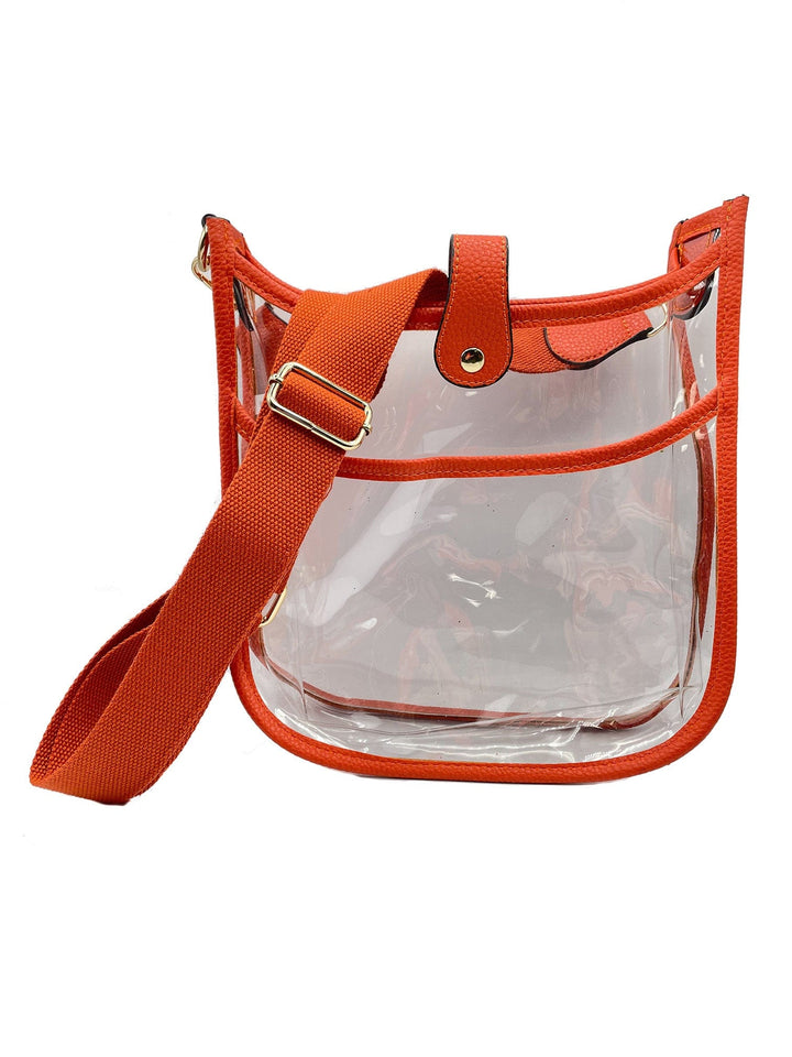 Game Day Clear Cross Body Bag
