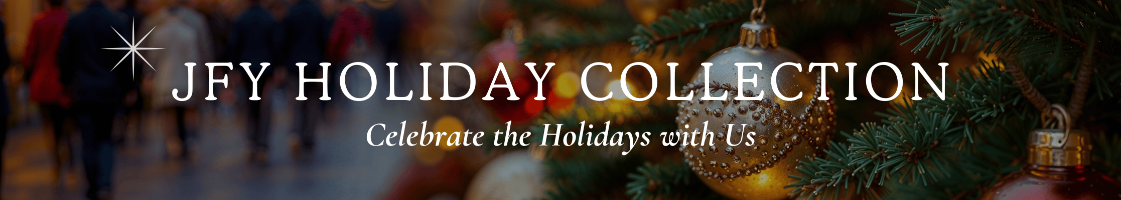 Holiday-shop collection banner
