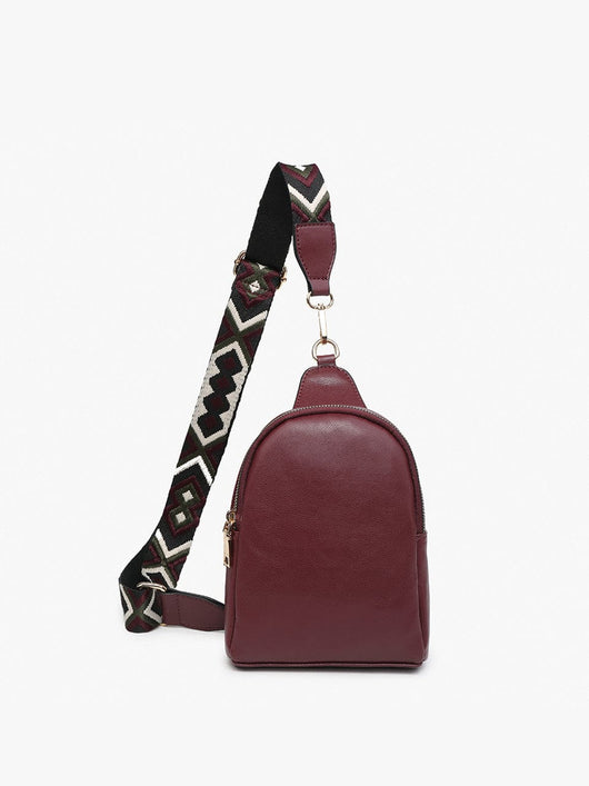 Jen & Co Ellen Sling Bag w/ Removable Guitar Strap