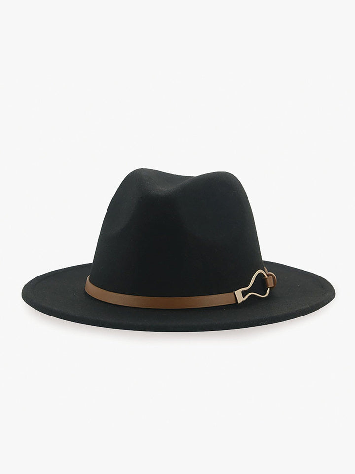 Jen & Co Leanna Metal Buckle Fedora