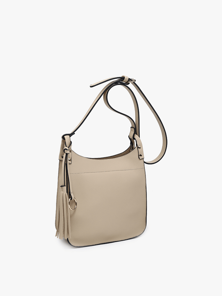 Jen & Co Lucinda Square Crossbody w/ Tassels