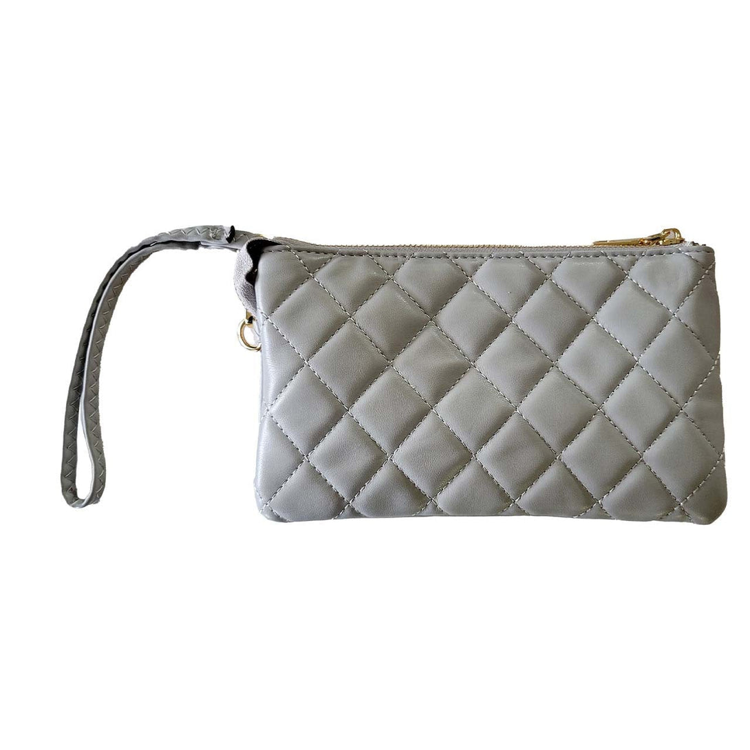 Jen & Co Riley Patterned Compartment Crossbody with Wristlet