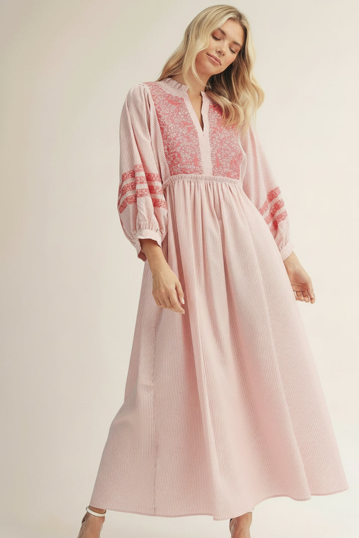 long sleeve striped midi dress Zhyaj Long Sleeve Striped Midi Dresses for Women Business Casual V Neck Belted Tie Waist A Line Elegant Work Summer Fall Shirt Dress, Blue, S at Amazon Women's Clothing store