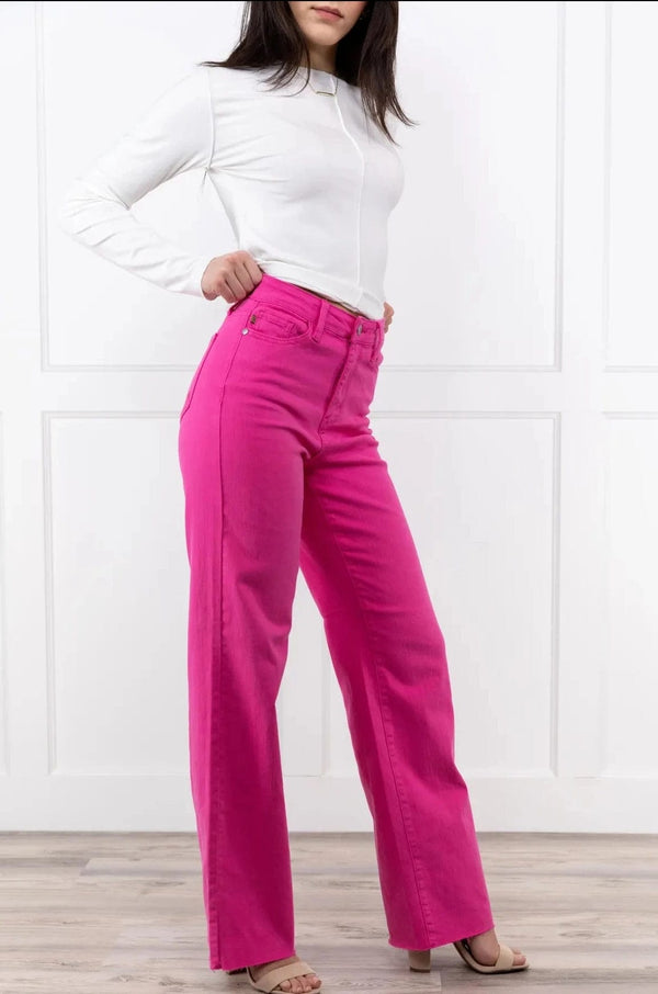 Judy Blue High Waist Garment Dyed 90's Straight Jean