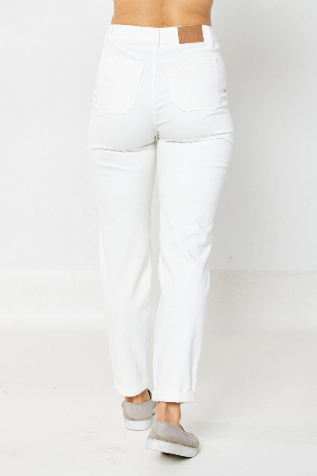 Judy Blue High Waist Garment Dyed Cuffed Jogger