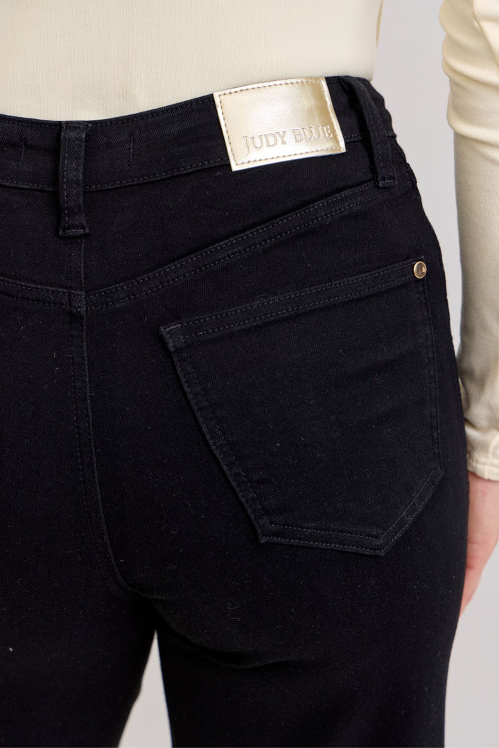 Judy Blue High Waist Retro Wide Leg Jeans