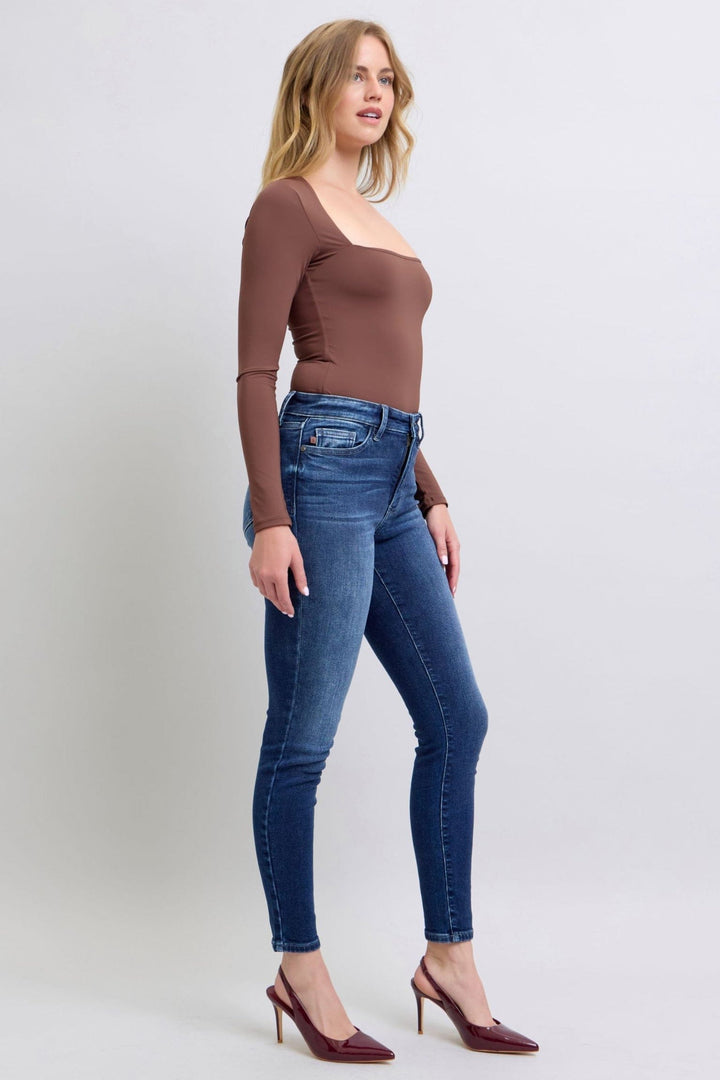 Judy Blue High Waisted Thermal Skinny Jeans