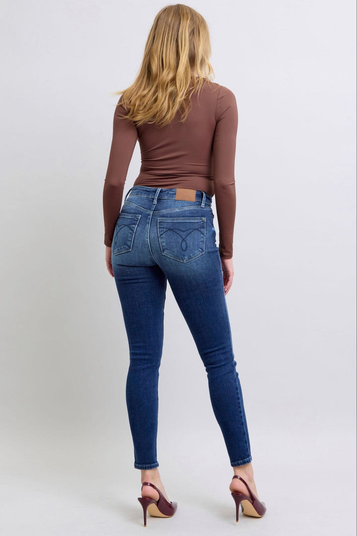Judy Blue High Waisted Thermal Skinny Jeans