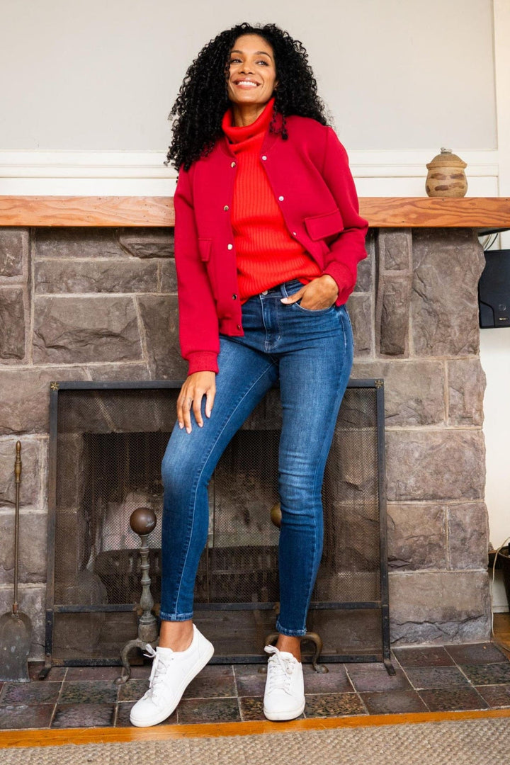 Judy Blue High Waisted Thermal Skinny Jeans