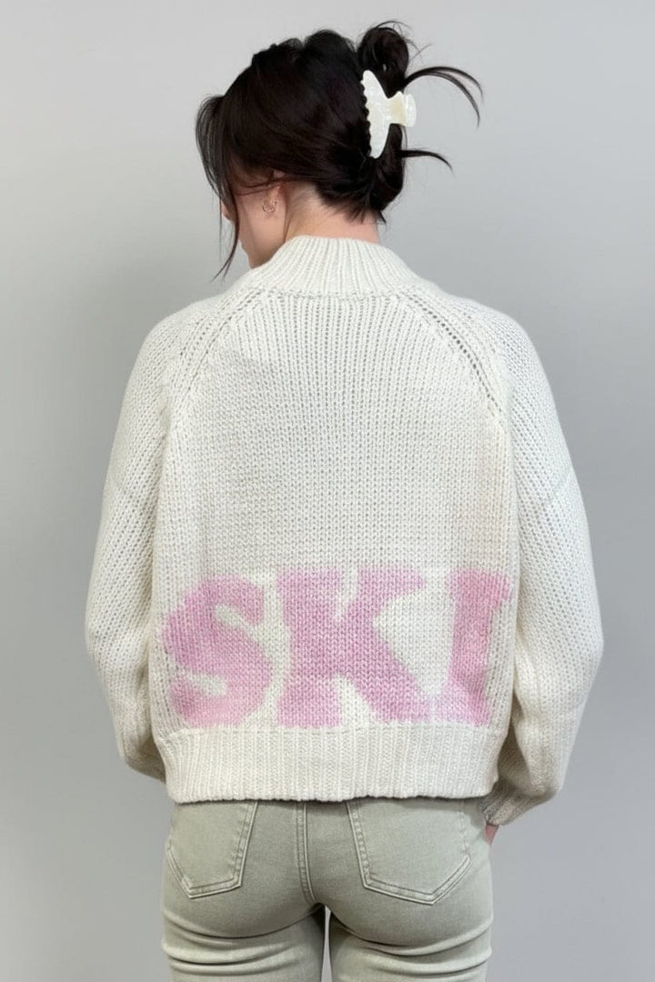 Le Lis Turtle Neck "Ski" Winter Sweater