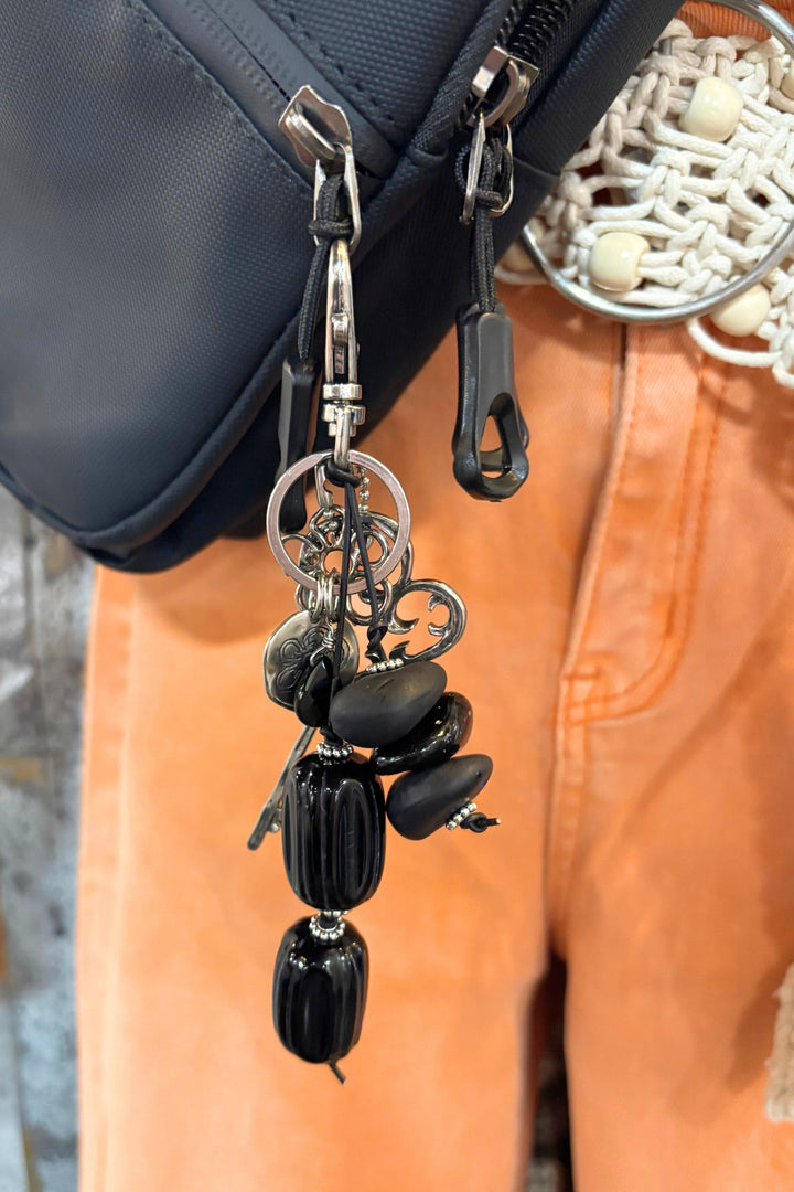 Lilia Handmade Beaded Handbag Charm Keychain Accessory