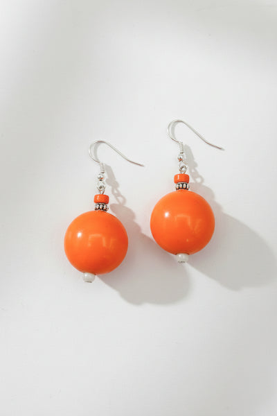 Marmellata Simple Handmade Beaded Dangle Earrings