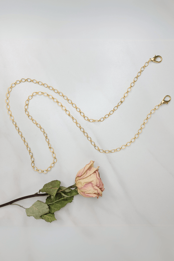 Missy Etched Cable Chain Mask Holder/Glasses Chain