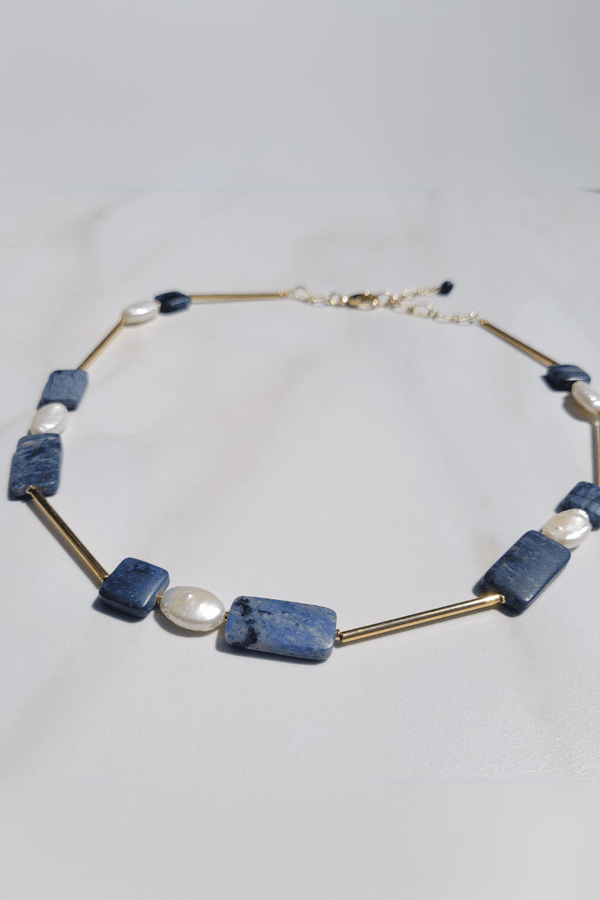 Pearls at the Ocean Necklace
