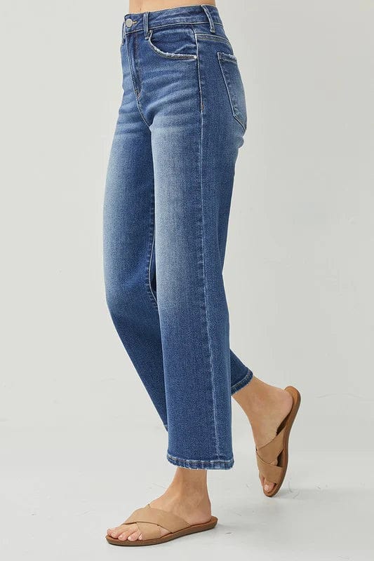 Risen Jeans High Rise Cargo Style Wide Straight Jeans – jfybrand