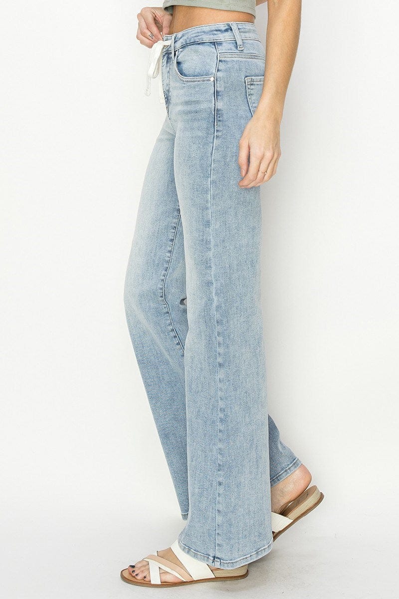 Risen Jeans High Rise Wide Relaxed Jeans