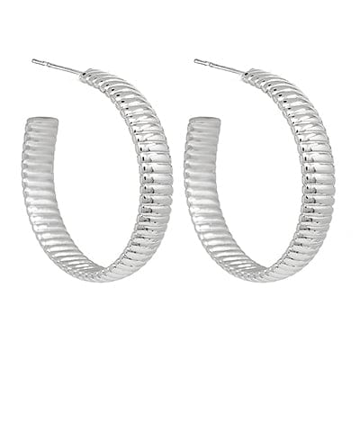 Simple Omega Chain Open Hoops