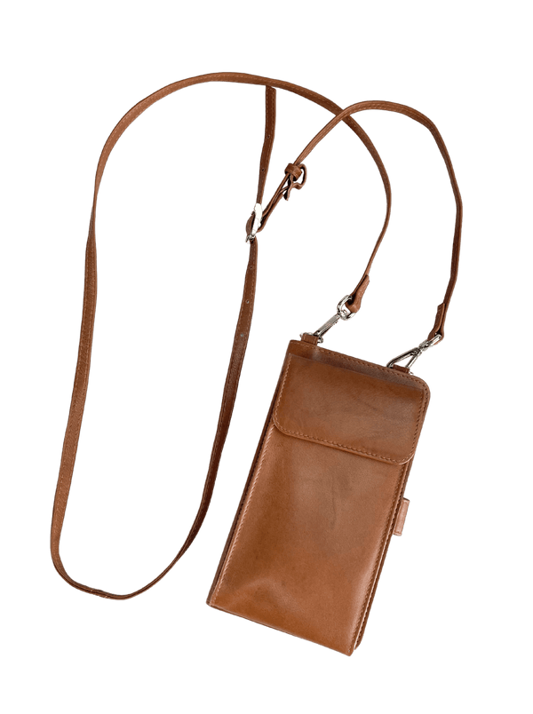 Small Crossbody Wallet with Phone Pocket