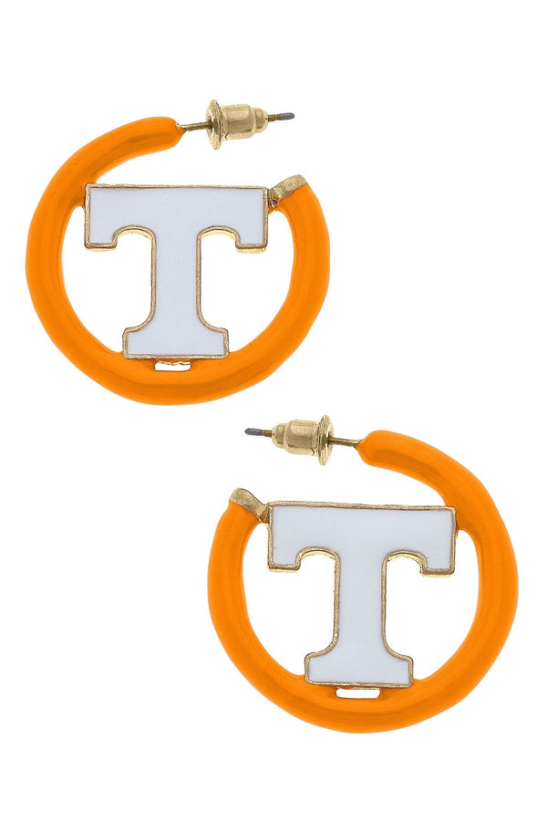 Tennessee Vols Enamel Logo Earrings