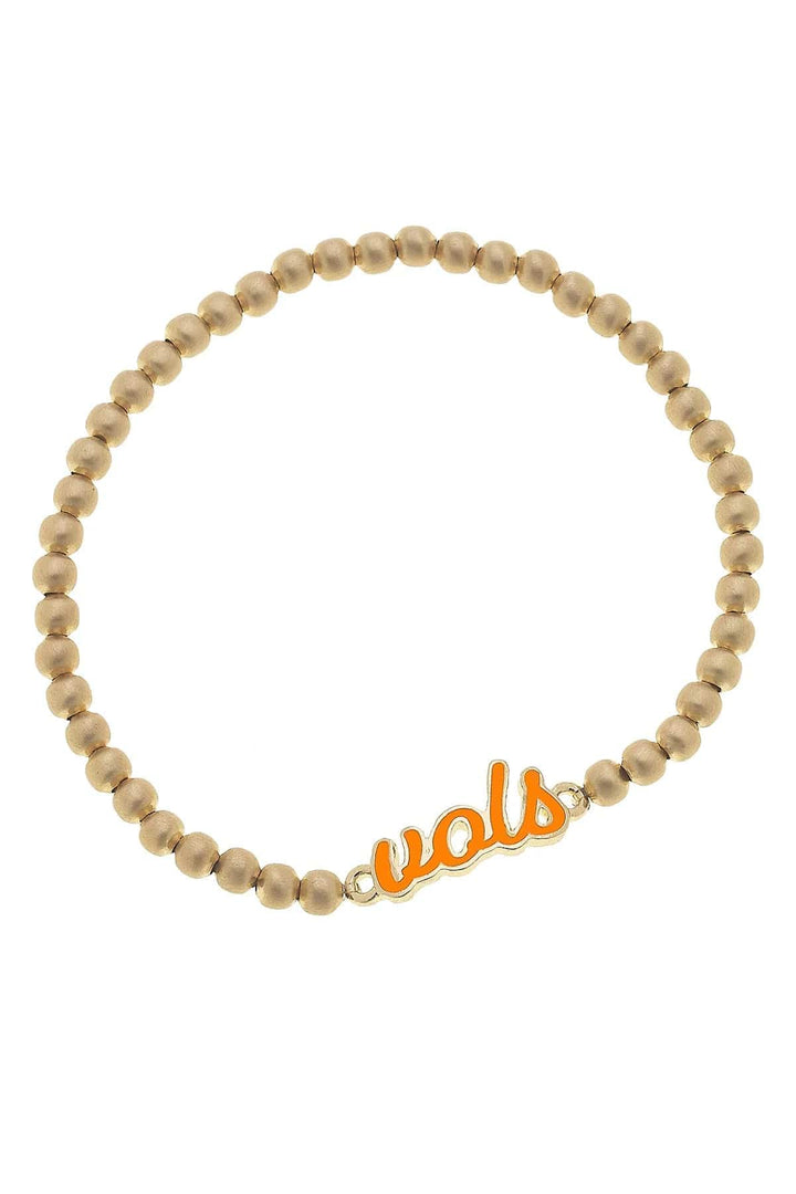 Tennessee Vols Enamel Script Stretch Bracelet