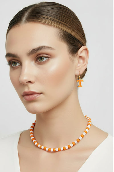 Tennessee Vols Simple Power T Dangle Earrings