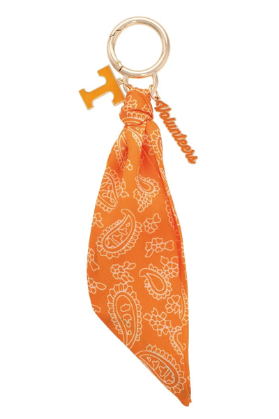 Tennessee Volunteers Bandana Bag Charm with Enamel Charms