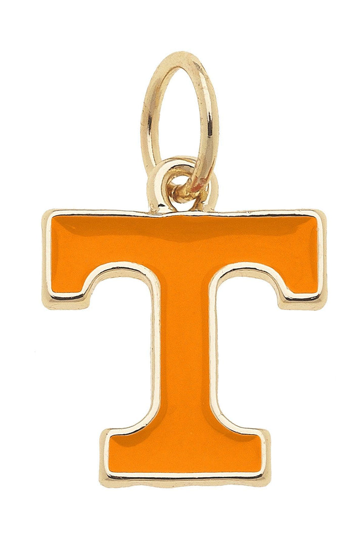 Tennessee Volunteers Power T Enamel Logo Charm