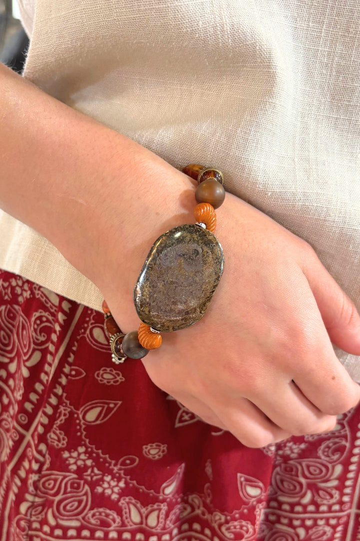 Thetle Genuine Stone Mixed Bead Handmade Bracelet
