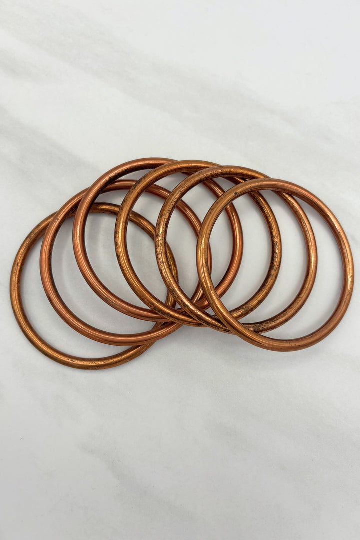 Thin Vintage Bangles Sold as Set of 6