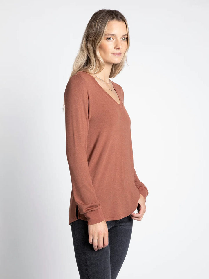 Thread & Supply Shannon Silky Smooth Top - an Effortless Classic