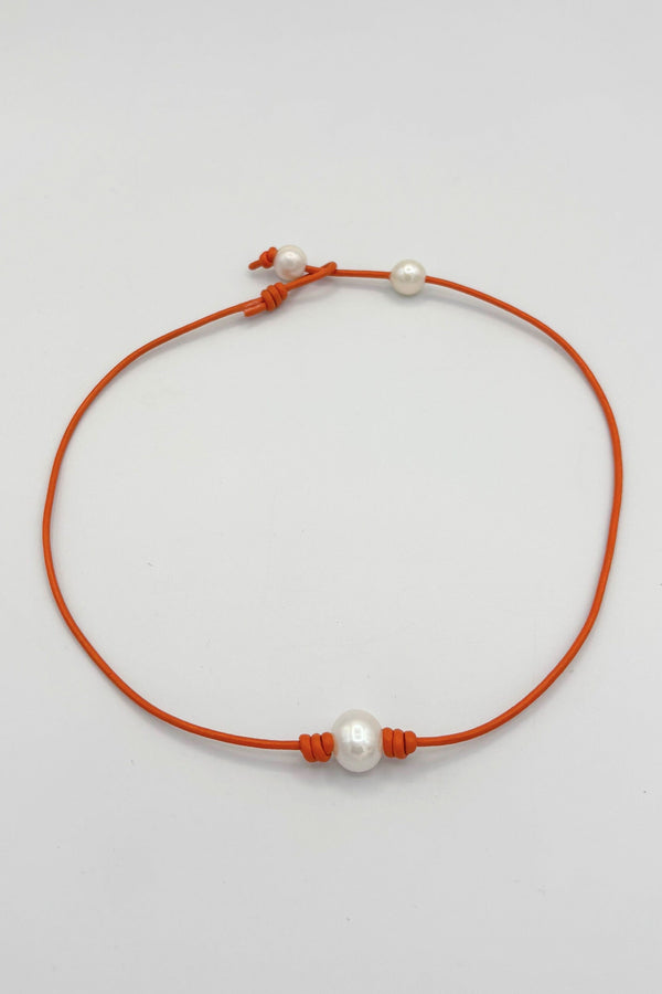 Three Pearl Necklace